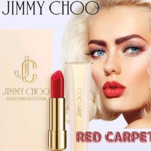 Jimmy Choo Seduction Magic Choo Lipstick Red Carpet 001 Viral Color NIB$